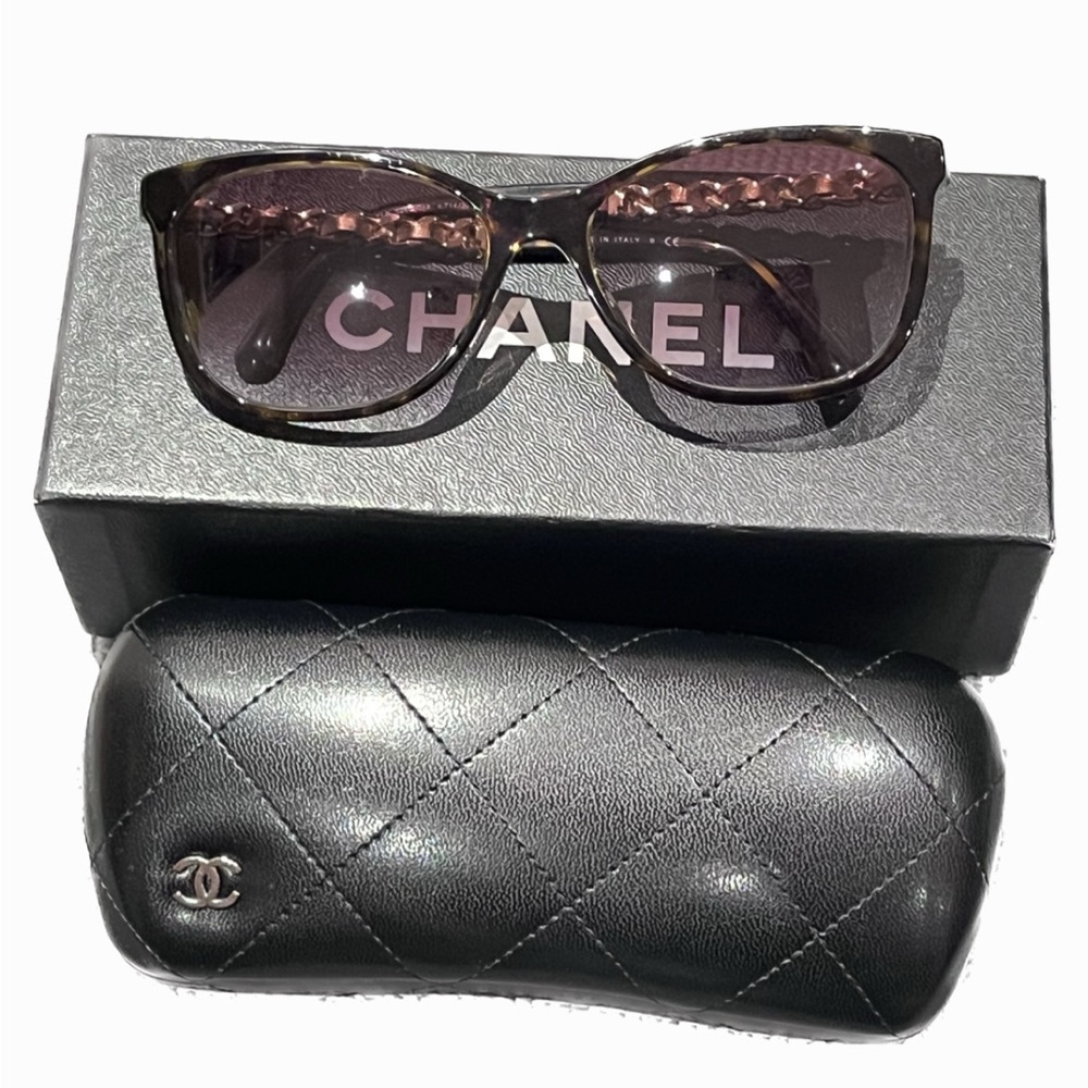 Chanel Dark Brown Sunglasses